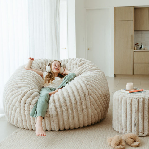 Cosy Cloud (L) ~ Taupe Ribbed (PRE-ORDER)