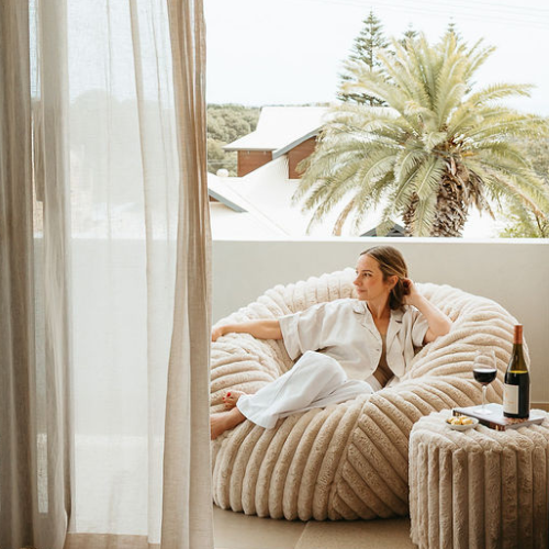 Cosy Cloud (L) ~ Taupe Ribbed (PRE-ORDER)