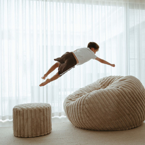 Cosy Cloud (L) ~ Taupe Ribbed (PRE-ORDER)